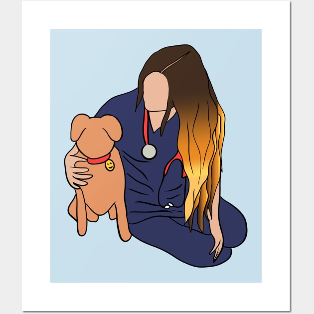 Veterinary doctor Wall Art by Mermaidssparkle